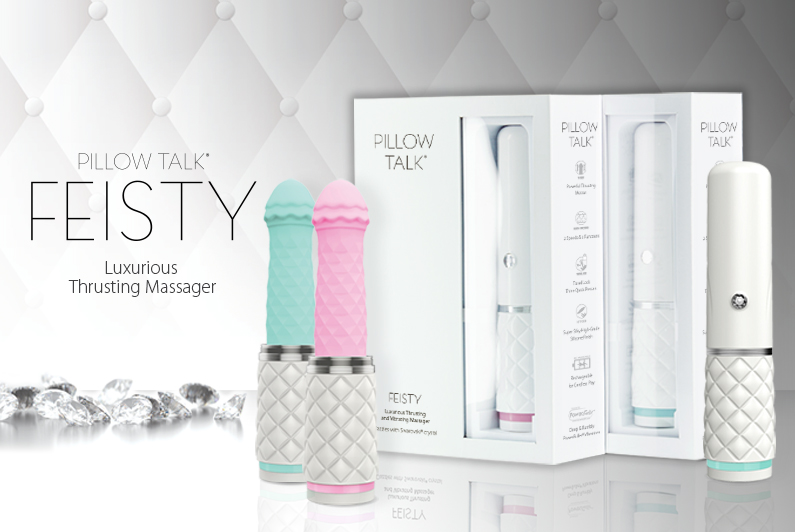 Pillow Talk Feisty Thrusting Vibrator